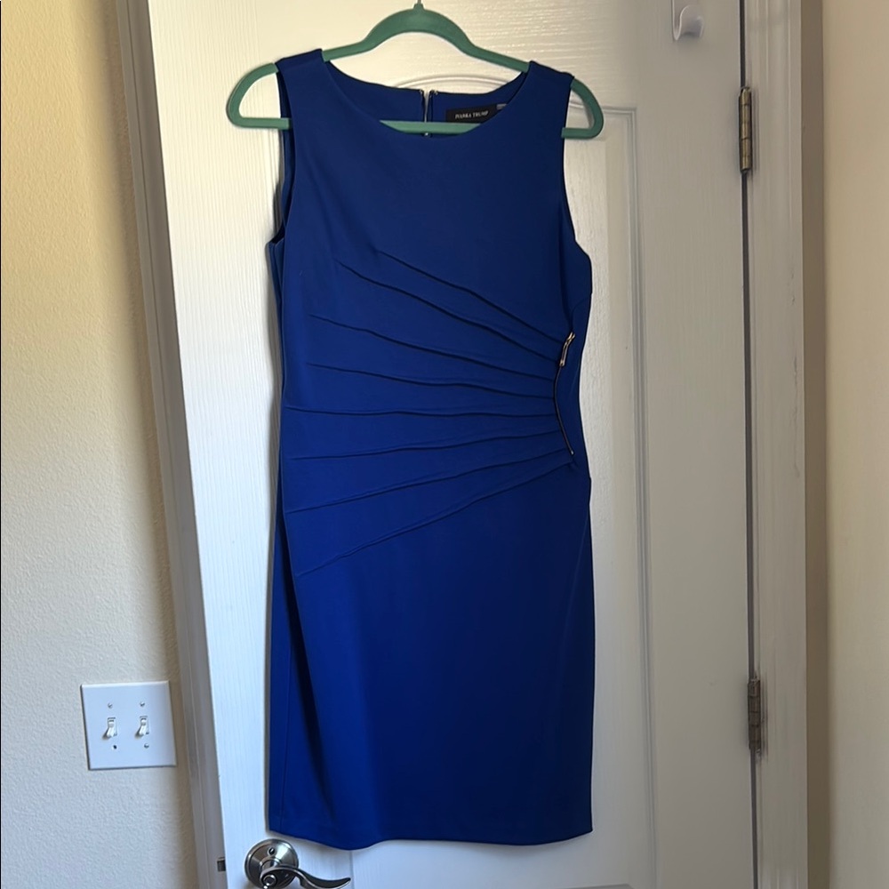 Blue Sleeveless Dress